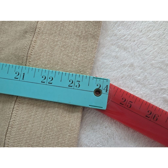 Faherty Azores S Pink Beige White Striped Sunset Hoodie - Small - Picture 5 of 8